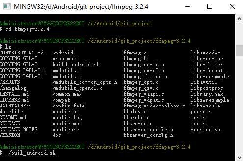 compile ffmpeg windows
